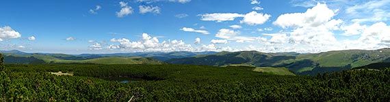 Lângă Lacul Ciobanu